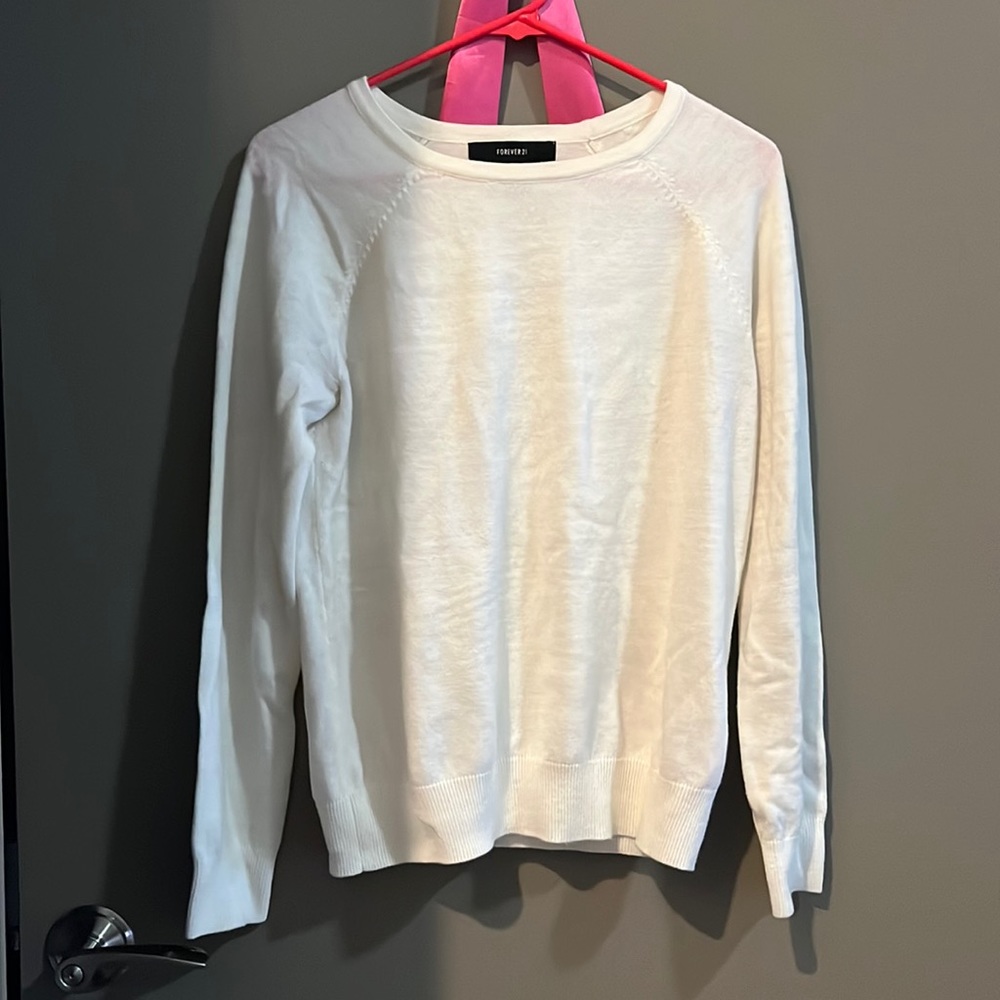 Forever 21 White Sweater